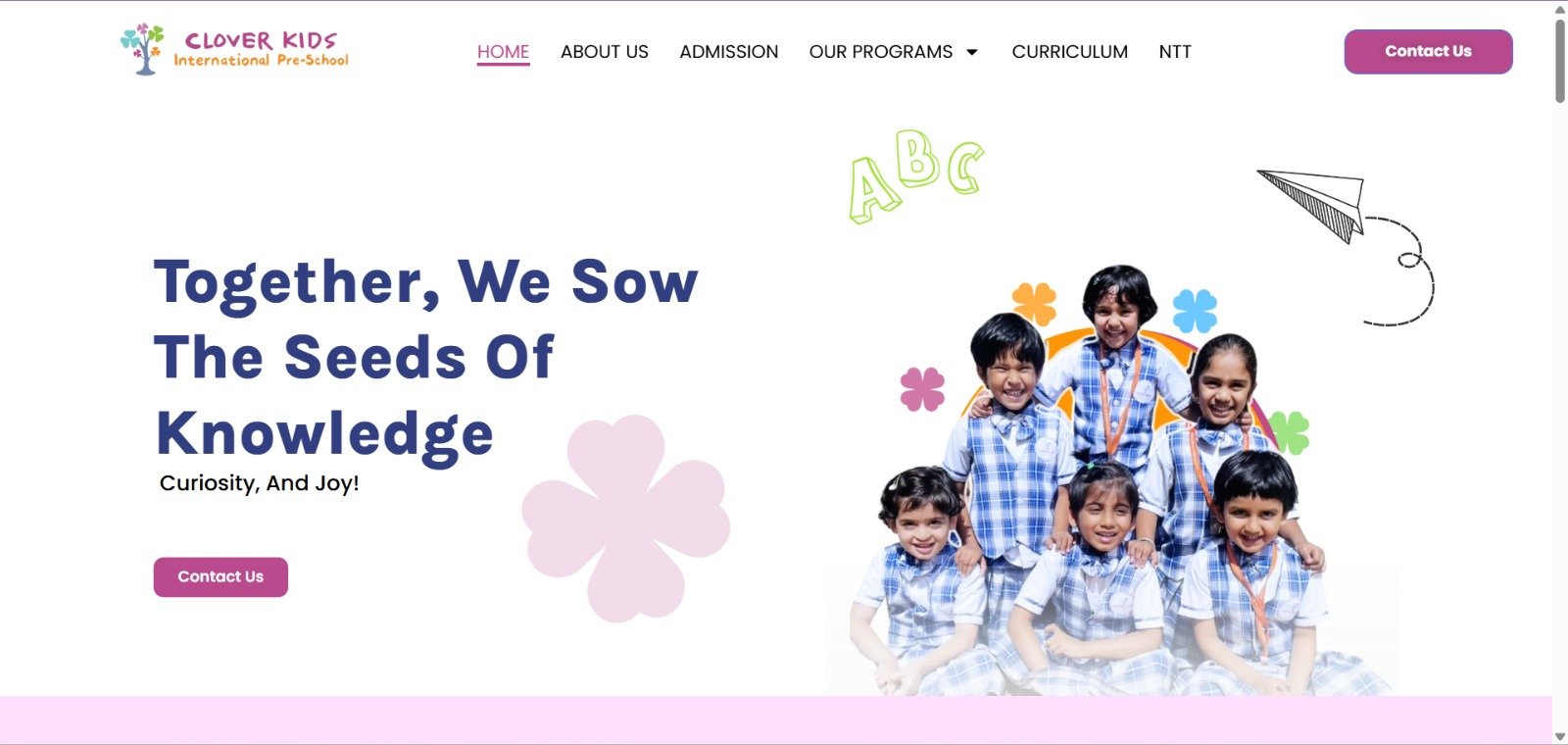 Website project preview